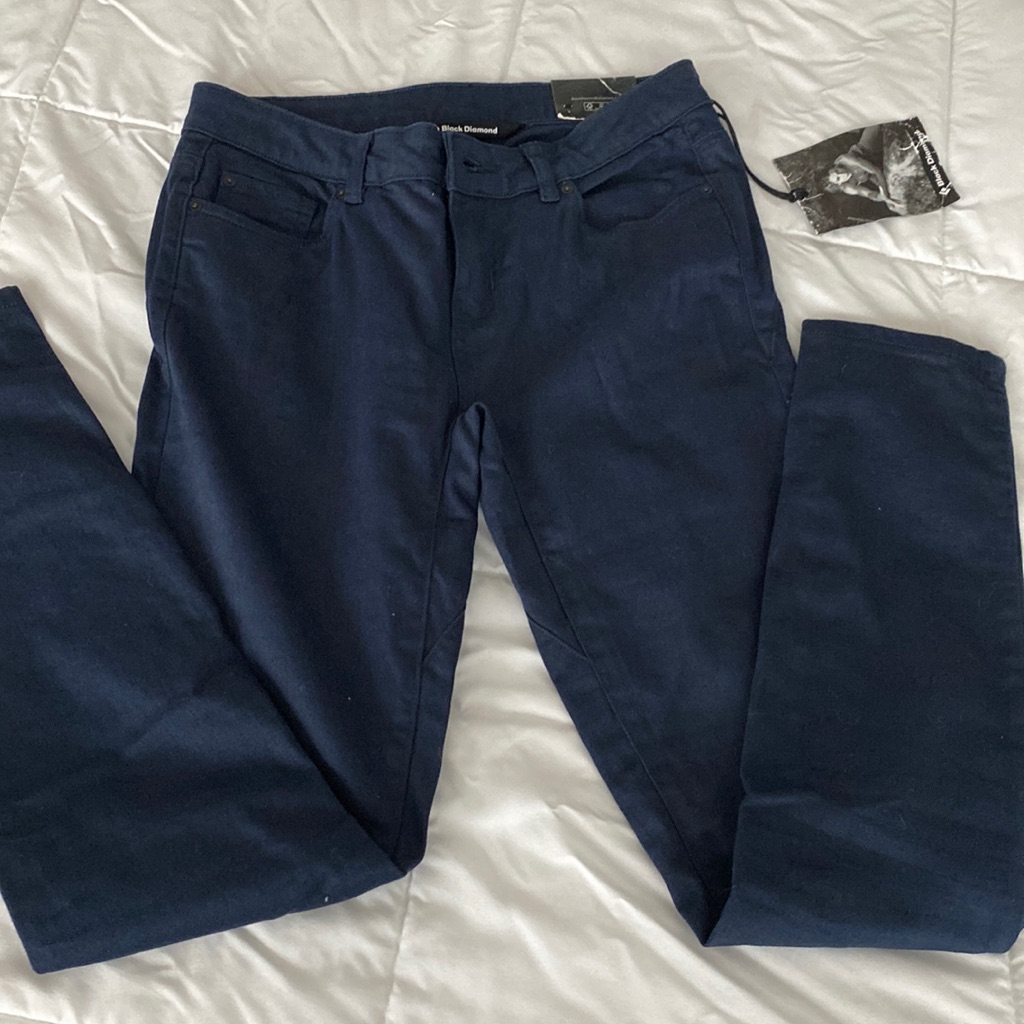 Black Diamond Blue Pants